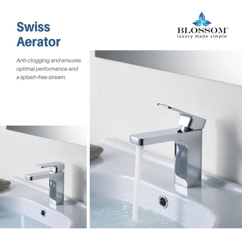  Blossom F01-118 Single Handle Bathroom Faucet - Quality Home Distribution