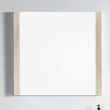 Blossom Milan Modern Wood Side-Framed Wall Mirror - Quality Home Distribution