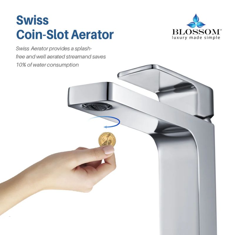 Blossom F01-118 Single Handle Bathroom Faucet - Quality Home Distribution