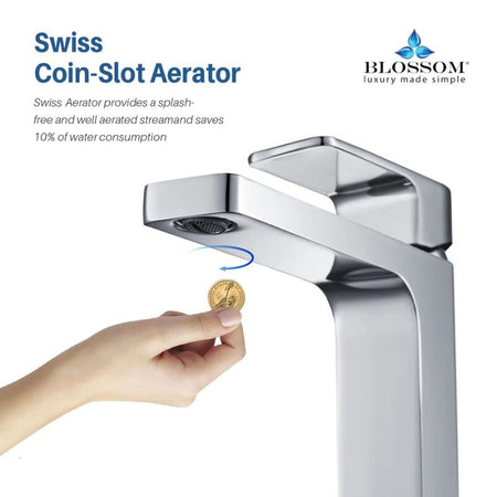 Blossom F01-118 Single Handle Bathroom Faucet - Quality Home Distribution