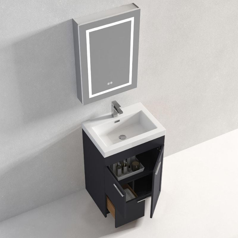 Blossom Hanover 029 Transitional Freestanding Bathroom Vanity with Top & Sink - Quality Home Distribution
