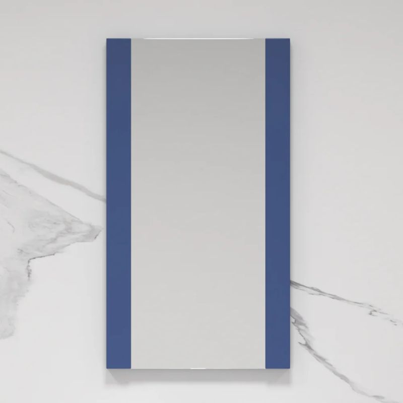 Blossom Milan Modern Wood Side-Framed Wall Mirror - Quality Home Distribution