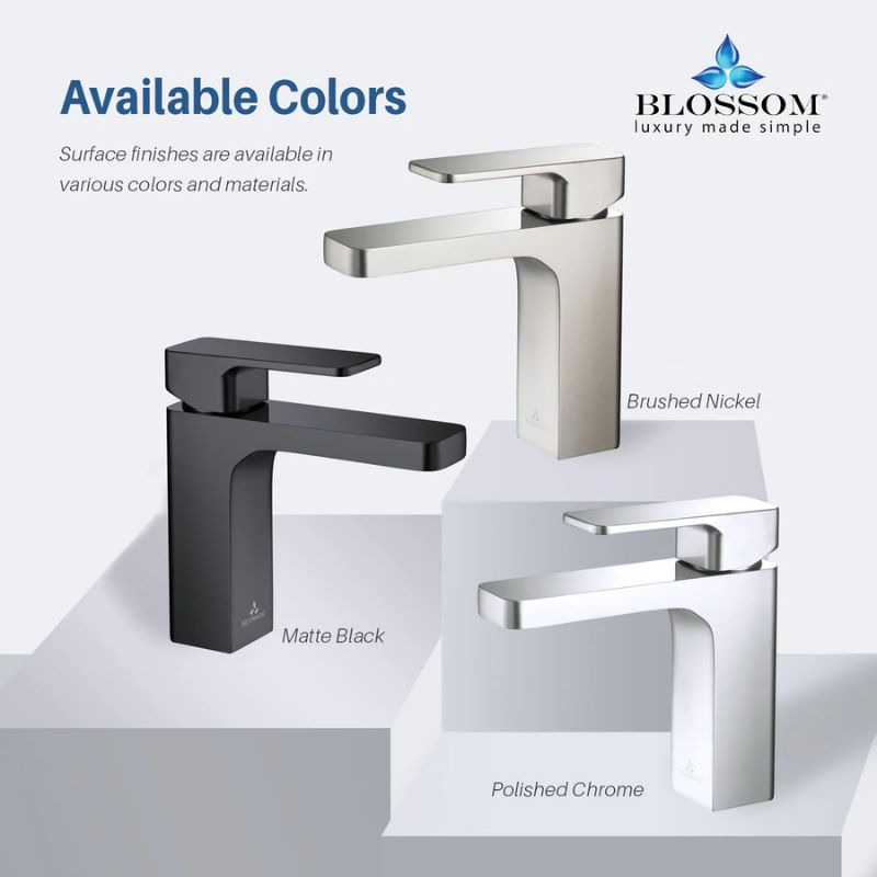 Blossom F01-118 Single Handle Bathroom Faucet - Quality Home Distribution