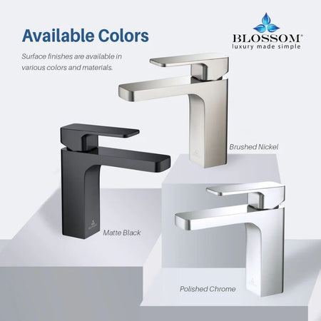 Blossom F01-118 Single Handle Bathroom Faucet - Quality Home Distribution