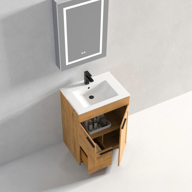 Blossom Hanover 029 Transitional Freestanding Bathroom Vanity with Top & Sink - Quality Home Distribution