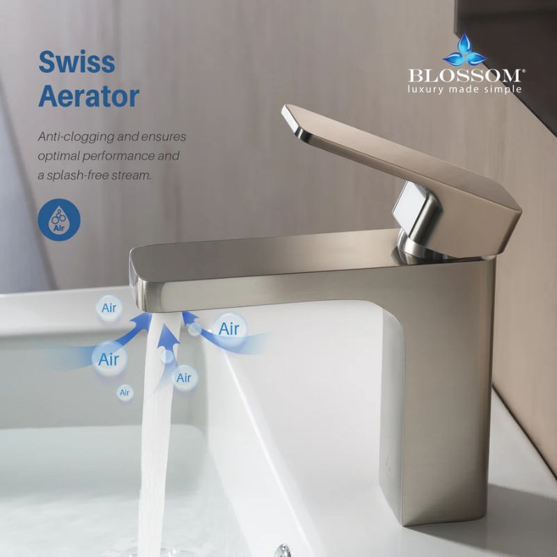 Blossom F01-118 Single Handle Bathroom Faucet - Quality Home Distribution