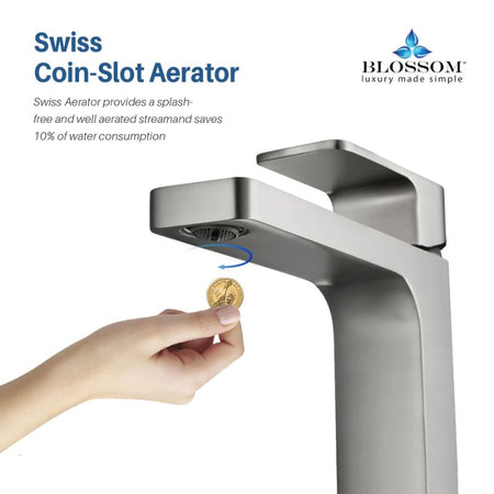 Blossom F01-118 Single Handle Bathroom Faucet - Quality Home Distribution
