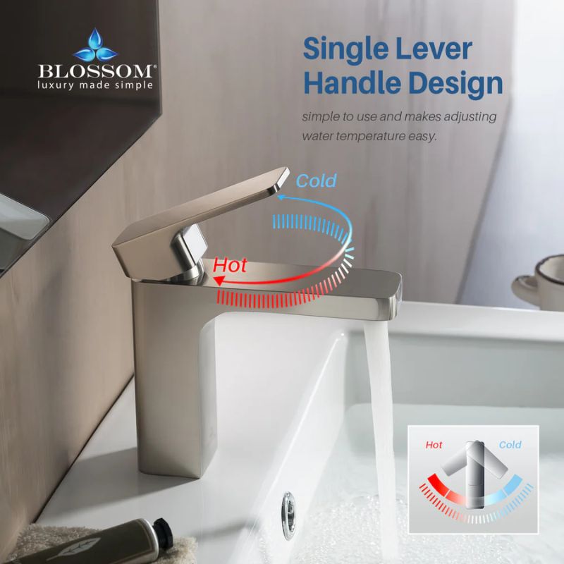 Blossom F01-118 Single Handle Bathroom Faucet - Quality Home Distribution