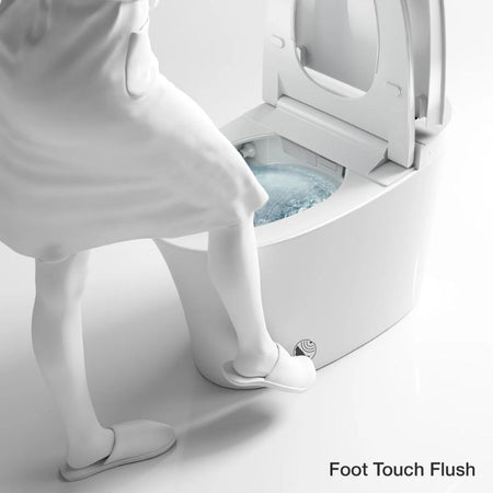 Blossom ST09-02 Luxury Smart Toilet with Integrated Bidet and Warm Air Dryer - Quality Home Distribution