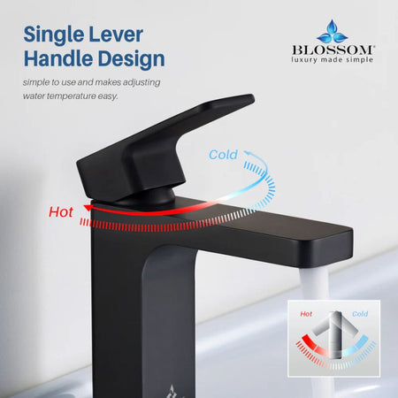 Blossom F01-118 Single Handle Bathroom Faucet - Quality Home Distribution