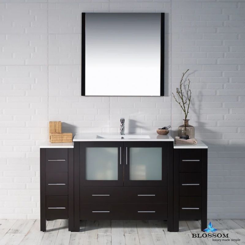 Blossom Sydney 001 Freestanding Solid Wood Bathroom Vanity Cabinet - Quality Home Distribution