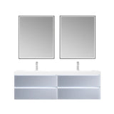 Blossom Jena 018 Wall-Mounted Modern Vanity with Integrated LED Lighting - Quality Home Distribution