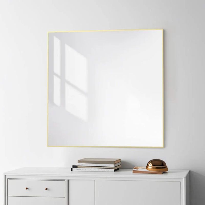 Blossom FM1 Metal Framed Wall Mirror - Shatterproof & Rust-Resistant Design - Quality Home Distribution