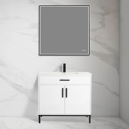 Blossom Lisbon 048 Freestanding Vanity Set with Integrated SMC Sink - Quality Home Distribution