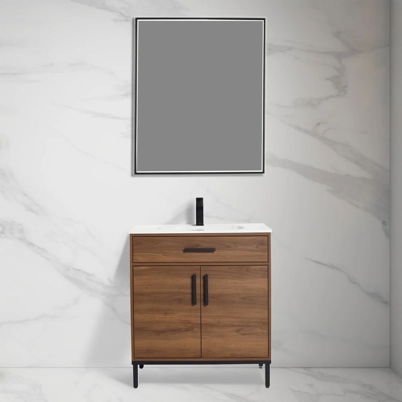 Blossom Lisbon 048 Freestanding Vanity Set with Integrated SMC Sink - Quality Home Distribution