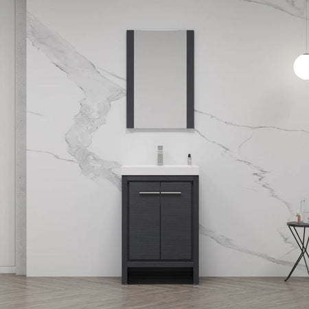 Blossom Milan 014 Freestanding All-Wood Bathroom Vanity with Ceramic Sink - Quality Home Distribution