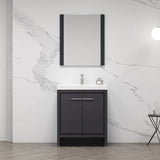 Blossom Milan 014 Freestanding All-Wood Bathroom Vanity with Ceramic Sink - Quality Home Distribution