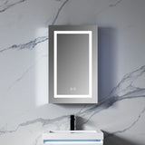 Blossom Vega LED Medicine Cabinet with Smart Touch Controls and Anti-Fog Mirror - Quality Home Distribution