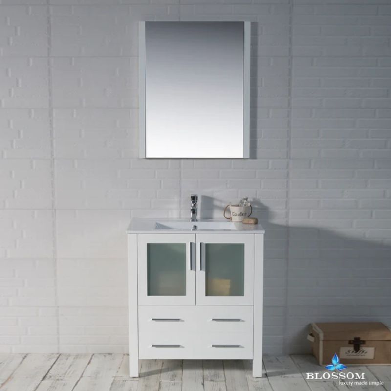 Blossom Sydney 001 Freestanding Solid Wood Bathroom Vanity Cabinet - Quality Home Distribution