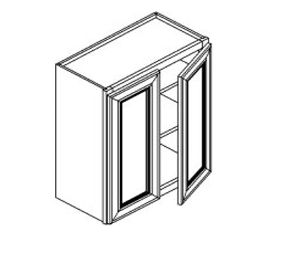 30" HIGH DOUBLE DOOR WALL CABINET - -Quality Home Distribution