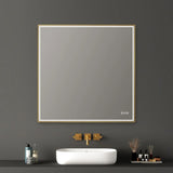 Blossom Stellar LED Framed Mirror with Built-In Defogger and Dimmable Lighting - Quality Home Distribution
