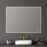 Blossom Stellar LED Framed Mirror with Built-In Defogger and Dimmable Lighting - Quality Home Distribution