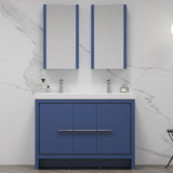 Blossom Milan 014 Freestanding All-Wood Bathroom Vanity with Ceramic Sink - Quality Home Distribution