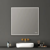 Blossom Stellar LED Framed Mirror with Built-In Defogger and Dimmable Lighting - Quality Home Distribution