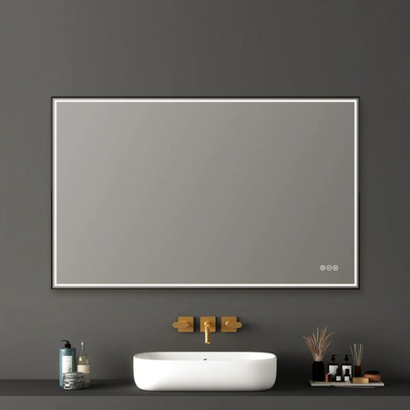 Blossom Stellar LED Framed Mirror with Built-In Defogger and Dimmable Lighting - Quality Home Distribution