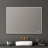 Blossom Stellar LED Framed Mirror with Built-In Defogger and Dimmable Lighting - Quality Home Distribution