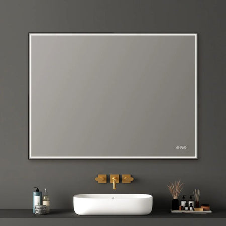 Blossom Stellar LED Framed Mirror with Built-In Defogger and Dimmable Lighting - Quality Home Distribution