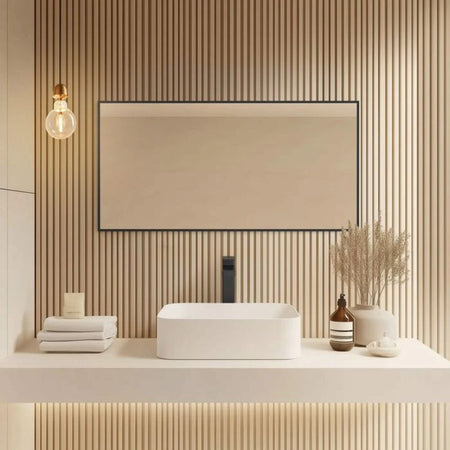 Blossom FM1 Metal Framed Wall Mirror - Shatterproof & Rust-Resistant Design - Quality Home Distribution