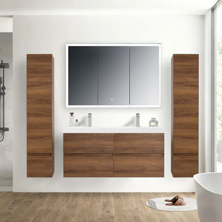 Blossom Assisi 036 Modern Wall-Hung Bathroom Vanity with Soft-Close Drawers - QHD