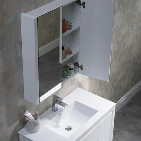 Blossom Milan 014 Freestanding All-Wood Bathroom Vanity with Ceramic Sink - Quality Home Distribution