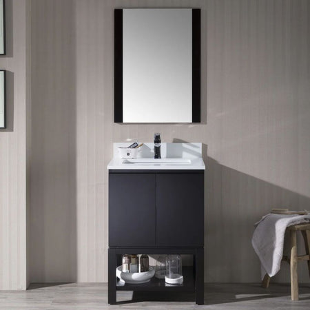 Blossom Monaco Freestanding Solid Wood Vanity with Quartz Top & Mirror - Quality Home Distribution