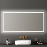 Blossom Lyra Frameless LED Bathroom Mirror with Integrated Defogger - Quality Home Distribution