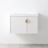 Blossom Moss 034 Floating Modern Vanity with Integrated Acrylic Sink
