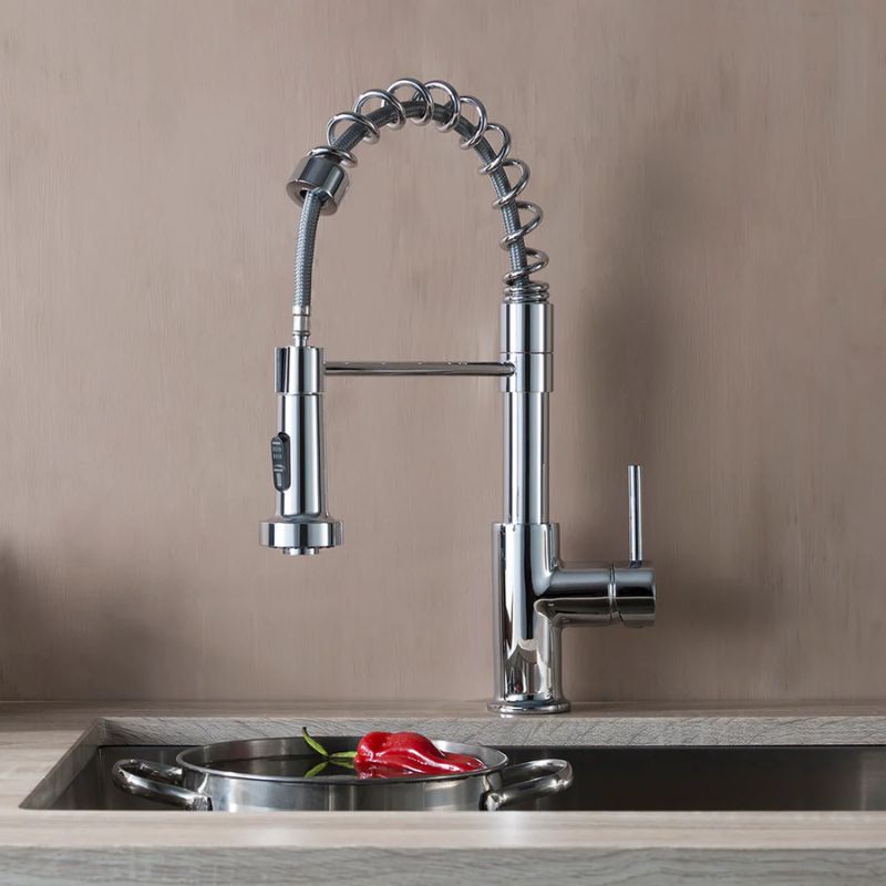 Blossom F01-205 Single Handle Pull-Out Kitchen Faucet (Bulk Pack of 4) - Quality Home Distribution