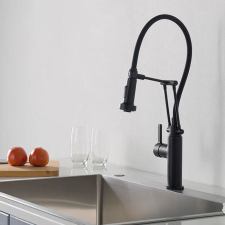 Blossom F01-208 Single Handle Pull-Out Kitchen Faucet (Sale 4-Piece Pack) - Quality Home Distribution
