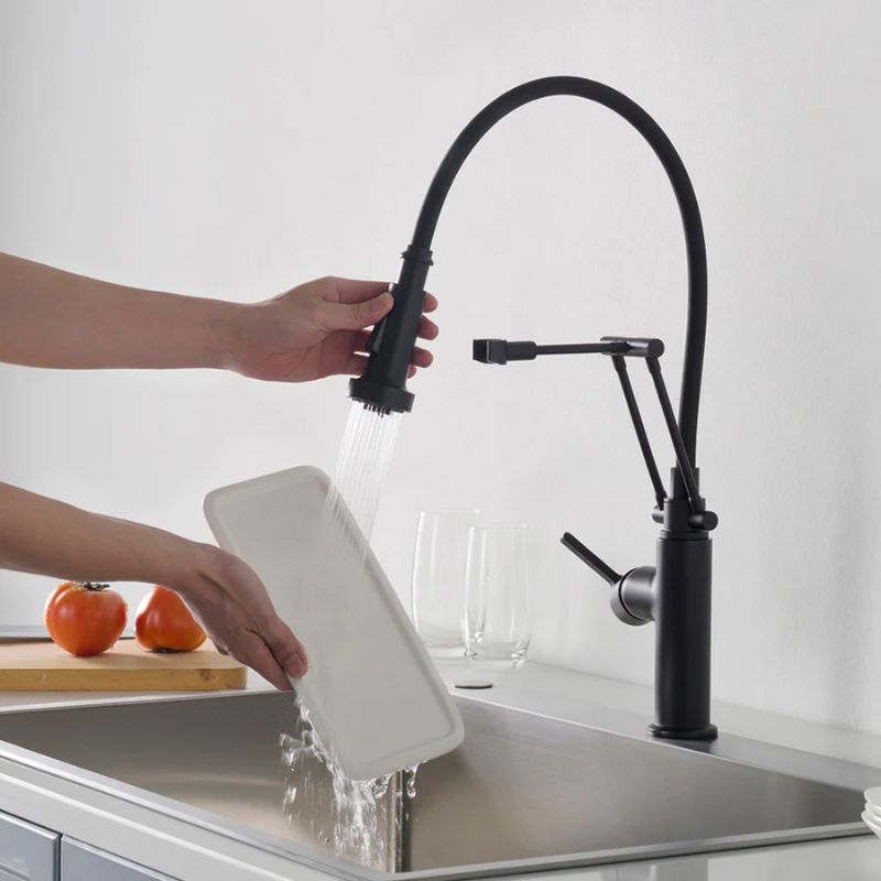 Blossom F01-208 Single Handle Pull-Out Kitchen Faucet (Sale 4-Piece Pack) - Quality Home Distribution