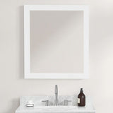 Blossom M6 Series Modern Wood Framed Bathroom Mirror - Quality Home Distribution