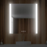 Blossom Binary LED Framed Bathroom Mirror with Dimmable Light and Anti-Fog