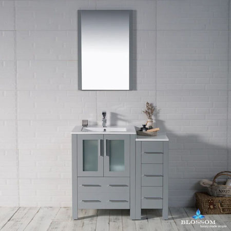 Blossom Sydney 001 Freestanding Solid Wood Bathroom Vanity Cabinet - Quality Home Distribution