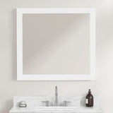 Blossom M6 Series Modern Wood Framed Bathroom Mirror - Quality Home Distribution