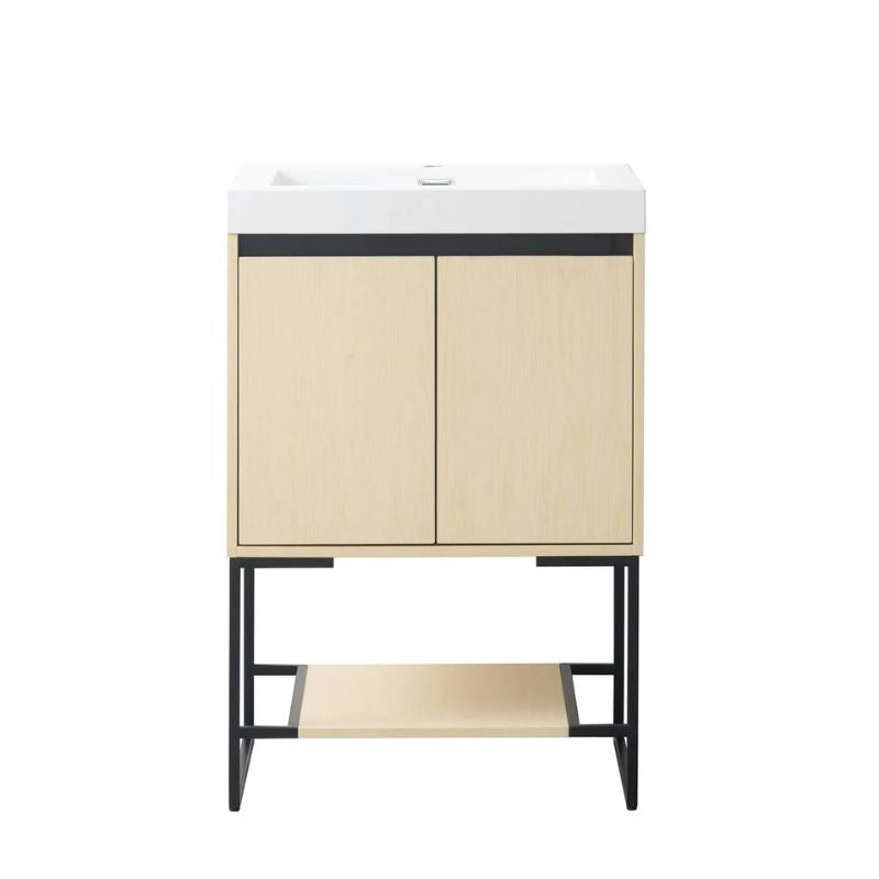 Blossom Porto 032 Freestanding Modern Vanity with Integrated Acrylic Sink - Quality Home Distribution