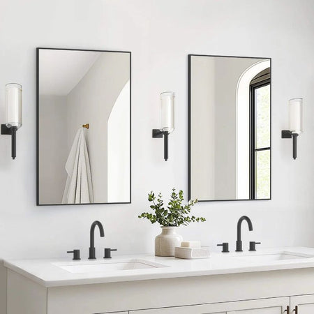 Blossom FM1 Metal Framed Wall Mirror - Shatterproof & Rust-Resistant Design - Quality Home Distribution