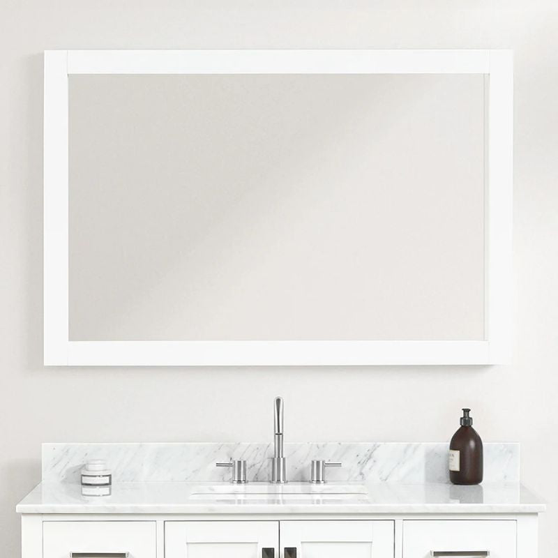 Blossom M6 Series Modern Wood Framed Bathroom Mirror - Quality Home Distribution