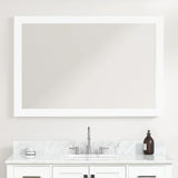Blossom M6 Series Modern Wood Framed Bathroom Mirror - Quality Home Distribution