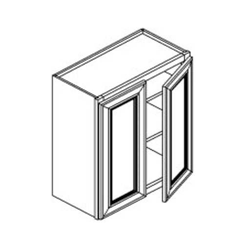 36" HIGH DOUBLE DOOR WALL CABINET - -Quality Home Distribution