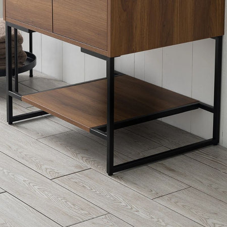 Blossom Porto 032 Freestanding Modern Vanity with Integrated Acrylic Sink - Quality Home Distribution